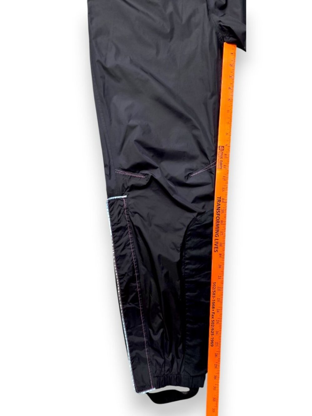 Harley-Davidson Illumination 360 Women's L Rain Suit - Black w/Pink piping NWOT - Picture 10 of 14